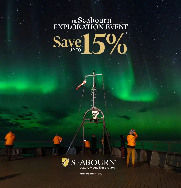 Seabourn Save up to 15%